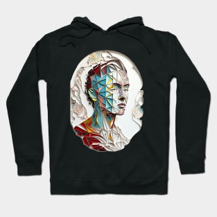 Woman Art Portrait Hoodie